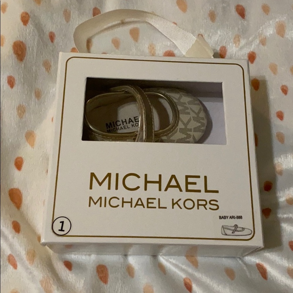 Michael Kors Baby shoes. NWT